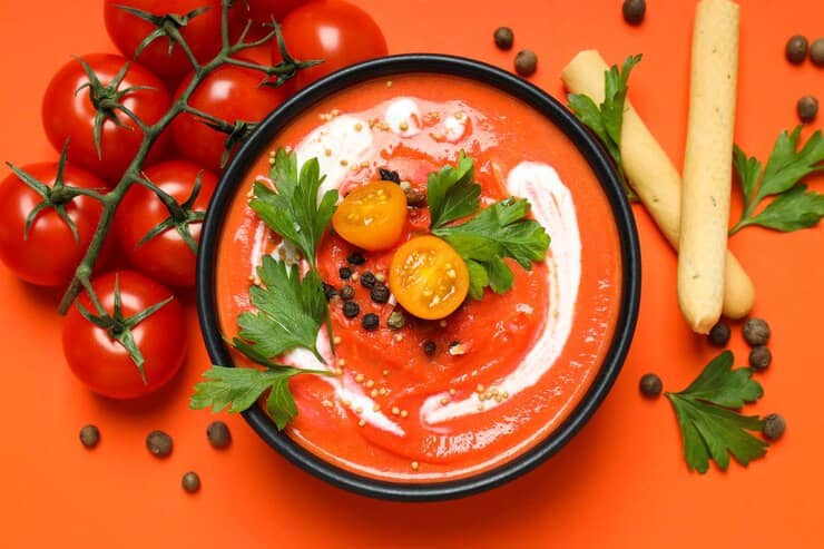 خرید قیمت سوپ گوجه فرنگی نیمه اماده + فروش عمده